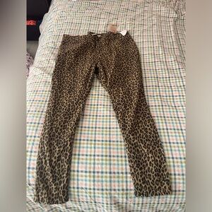 Levi's Leopard Print Skinny Jeans